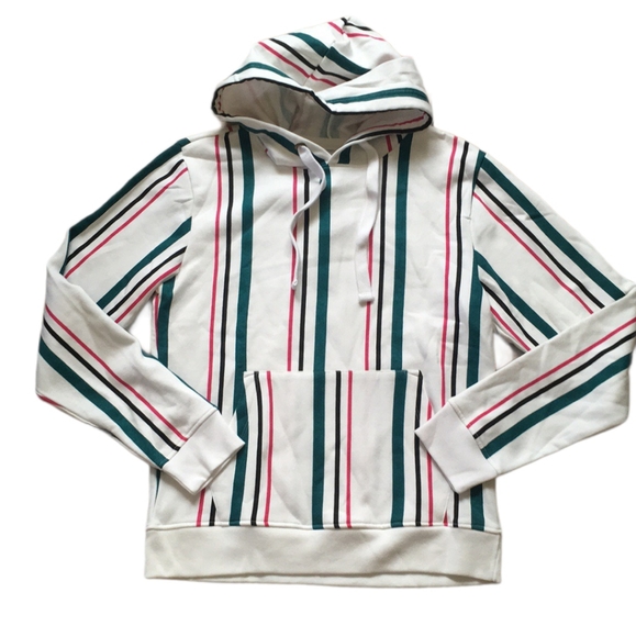 KNICKERBOCKER Tops - KNICKERBOCKER Striped Hoodie NWT Sz M